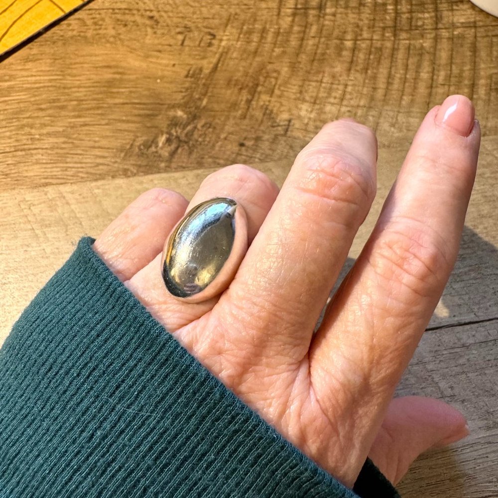 Silpada Ring, Oval Shaped .925 Sterling Silver